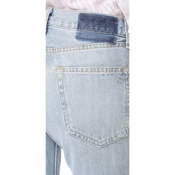Rag & Bone Distressed Light Wash Marilyn Jeans in Union Pool Size 25 - Picture 10 of 15